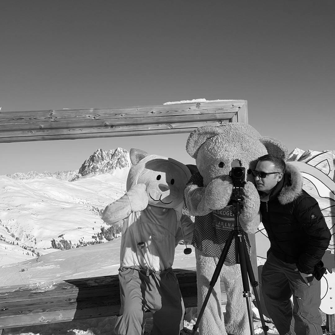 Fotoaufnahmen in den Alpen