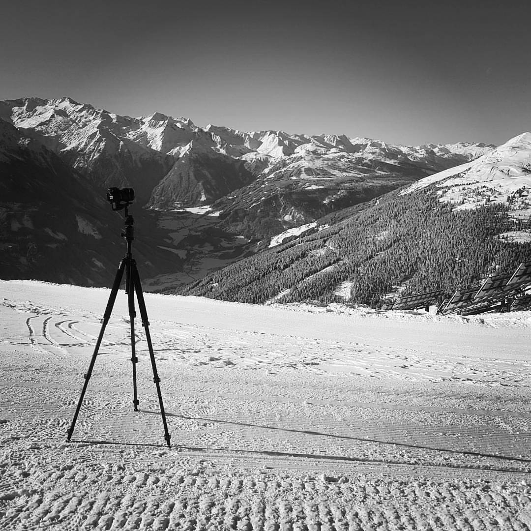 Fotoaufnahmen in den Alpen